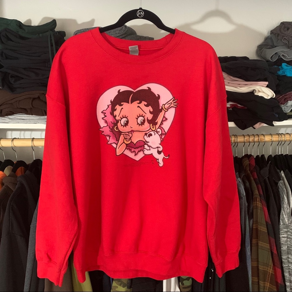 Betty boop crewneck